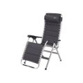Crespo Zero Gravity Chair AL/232 Deluxe in Dark Grey