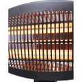 Opal Wall Mounted or Freestanding Outdoor Heater Black 2000W